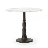 Lucy Round Marble Dining Table