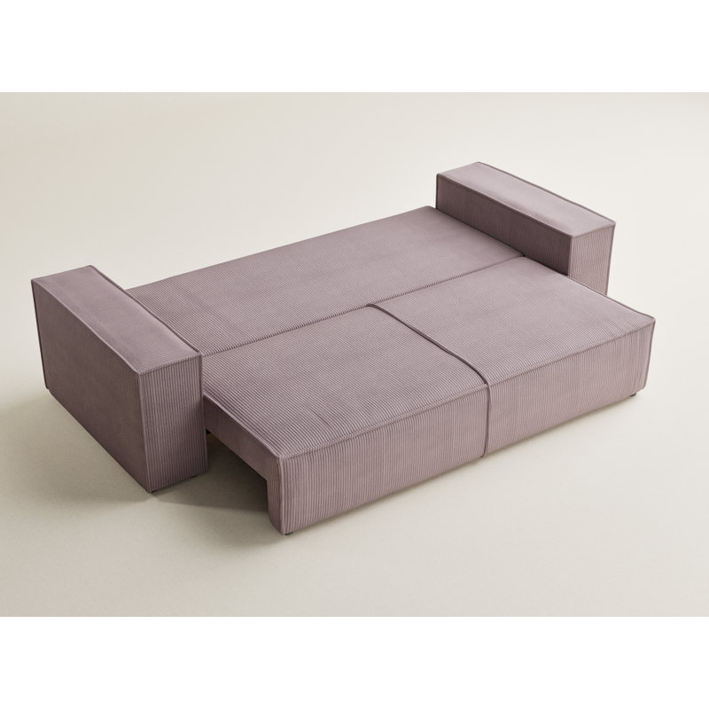 3 Seater Reclining Sofa, Purple