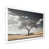 White Single Picture Framed