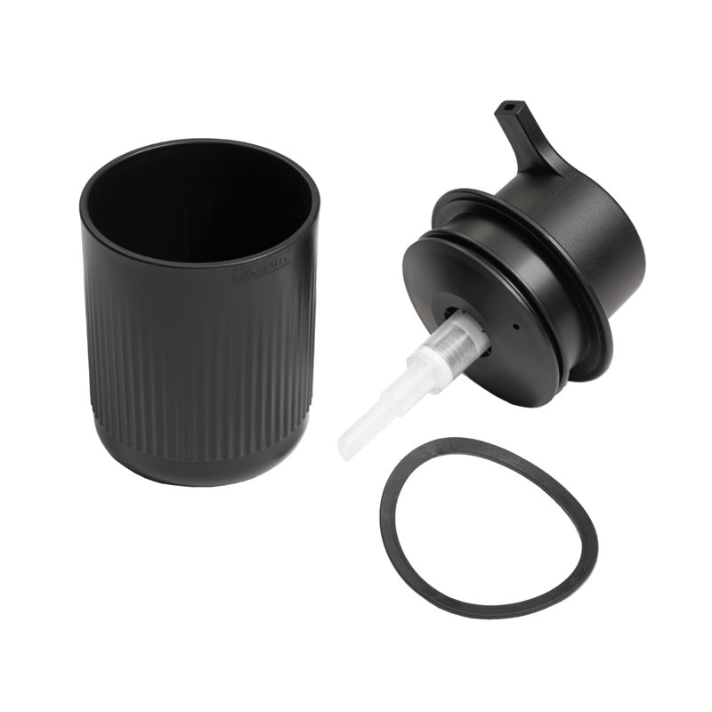Recycled Soap Dispenser - Made in UK, Black