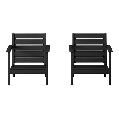 Deep Seating Chair (Set Of 2)
