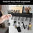 Key Holder Wall Mount Key Hooks Entryway Shelf