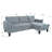 Reversible Sectional Sofa With Storage Chaise-1515809313
