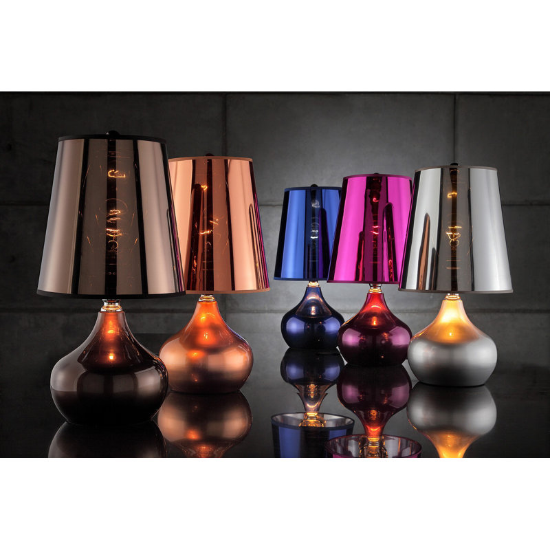 Metallic 45cm Table Lamp, Gold