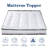 Jibberding 4" Plush Down Alternative Mattress Topper, Pillow Top Mattress Pad with Elastic Straps, OEKO-TEX® Certified-1732403048-1711868081