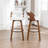 Artnagullian Swivel Vegan Leather Counter And Bar Stools-120950964-120950967