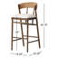Naaliyah Stool With Cushion - Bar-1768469875