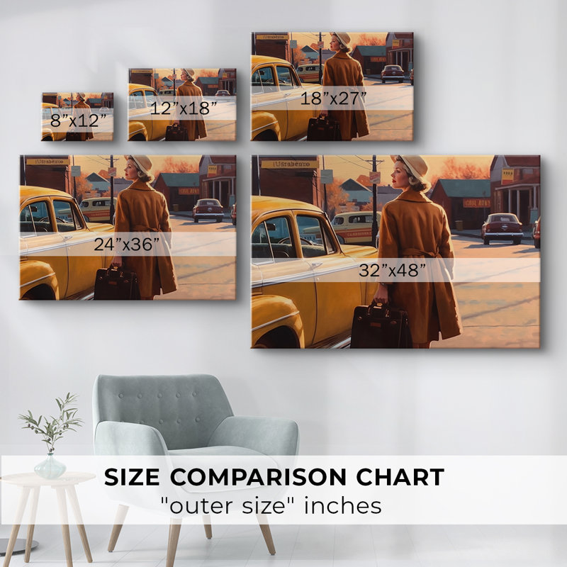 Beautiful Women-CII -Gallery Wraraped Cavas, 24 x 36