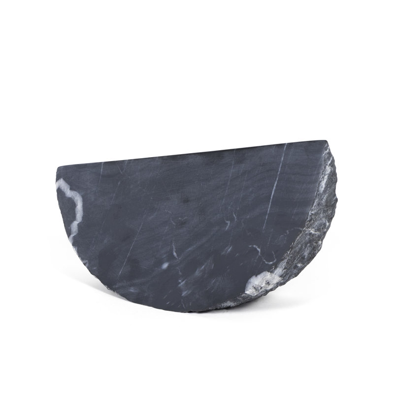 Terra Marble Accessory Small (Black), 6" H x 10" W x 3.5" D