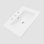 Go Peak Track 18 " Ceramic Rectangular Bathroom Sink and Overflow Hole