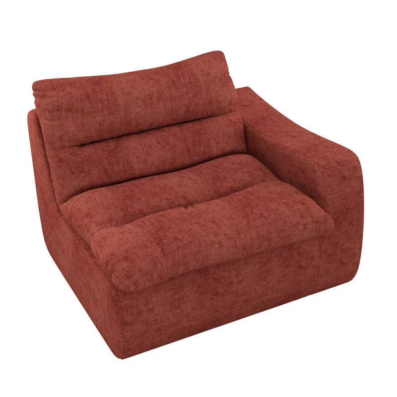 Canapé modulaire moderne, Orange