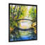 «Bridge Over Troubled Water In Forest Park», reproduction d'art sur toile-59643411-59643428