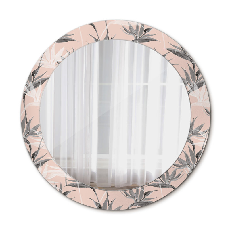 Huldar Glass Flat Wall Mirror