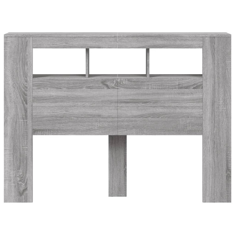 Nevio Headboard, Grey Sonoma, 140 x 103.5 cm