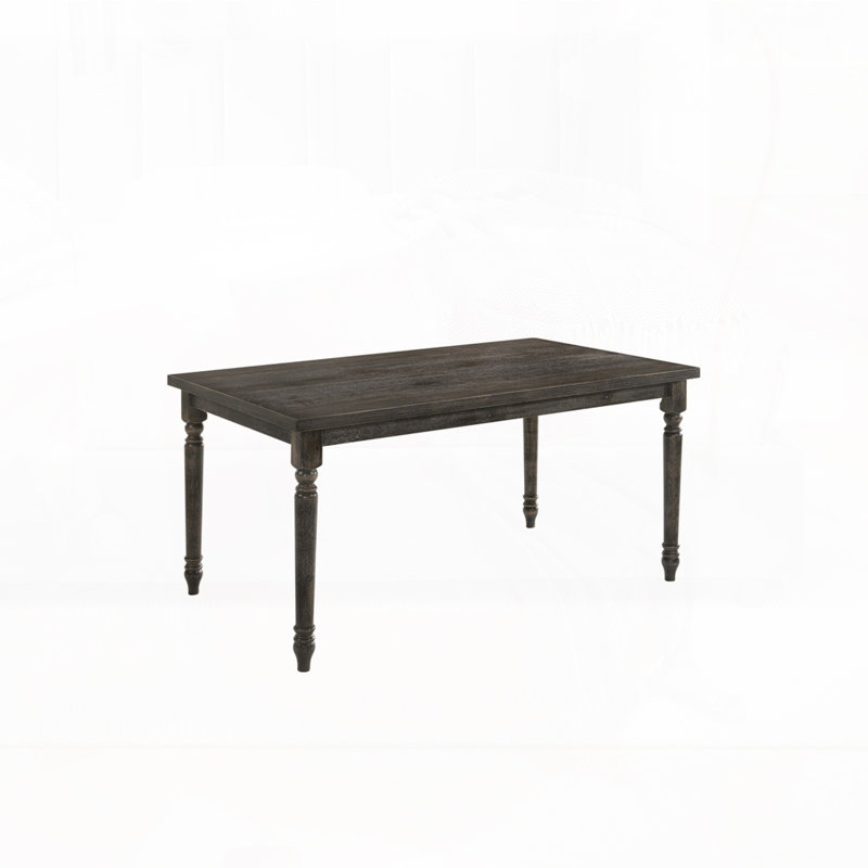 Table de salle à manger à finition grise