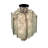 Clavene Glass Semi Flush Mount