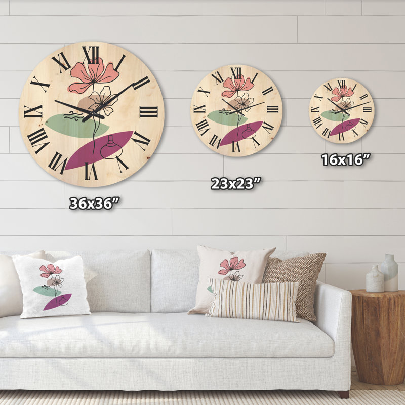 Horloge murale élémentaire, Petit