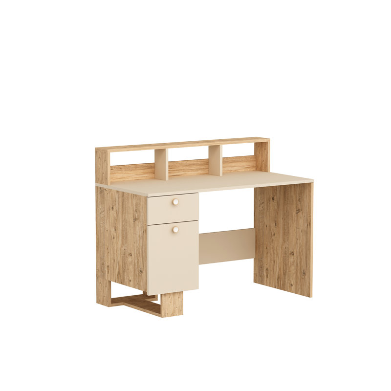 Irmak 120cm Rectangular Computer Desk and Cabinet