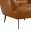 Fauteuil en cuir véritable touffeté Lamoria-70673195