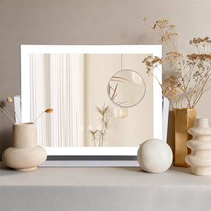 Mountain Shaped Mirror 31X20", Contemporary & Classy, Frame, For Bedroom, Living Room, Entryway Rectangular Folding Mirror, 31"X20", Framed, Stylish For Wall Decoration