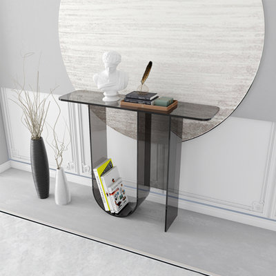 Modern acrylic creative console table