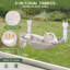 Ensemble de 2 perchoirs pour chat, hamac pour chat pliable Glow in The Dark