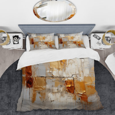 Transcendent Textures V BeddingMicrofiber / Polyester Duvet Cover Set