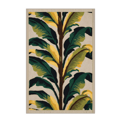  Tapis lavable à motif de bananes et de légumes