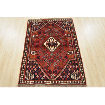 Greidi Hand Knotted Wool Oriental Indoor Rug