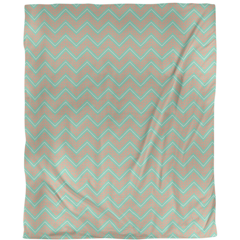 Housse de couette simple Rhonda Cheval, Housse de couette pour lit simple, Polyester brossé, Vert / Orange