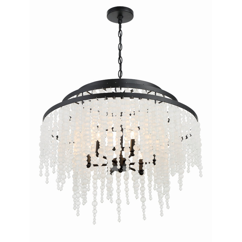Hannahjo 6 - Light Dimmable Tiered Chandelier