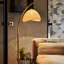 Lampe sur pied arquée 63 po Tomecka