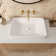 Ruvati 23.37'' Porcelain Ceramic Rectangular Bathroom Sink with Overflow