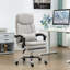Fauteuil de bureau de massage Executive, fauteuil de bureau pivotant pour ordinateur, fauteuil d'ordinateur inclinable chauffant avec coussin de soutien lombaire