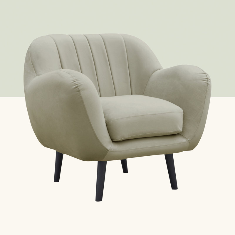 Cooper Upholstered Armchair, Beige
