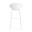 Paire - sièges d'extérieur Classy en blanc, fer et plastique, taille 19,74 x 38,86, 10,4 lb, H 2 chaises froides et largeur, profondeur, poids en lb, hauteur