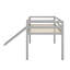 Lit mezzanine multifonctionnel avec glissade-111516685