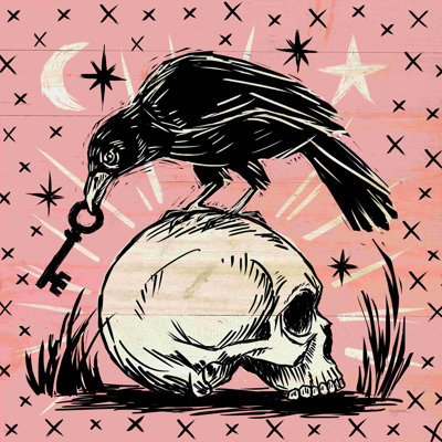 Mystical Halloween Pink V par - on