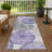 Machine Washable Indoor/Outdoor Chantille ACN2351 Abstract Rug-1624198100