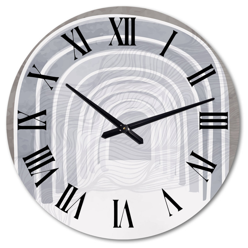 Horloge murale Minimalisme Architectures, Très grand