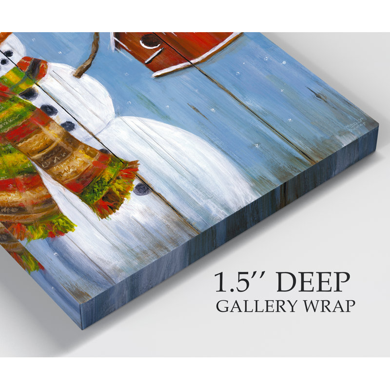 « winter baisers-gallery » par parvez taj,, impression sur toile tendue 1 pièce, H 48 po x l 36 po x P 1 po