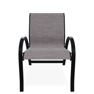 Chaise avec accoudoirs empilable Aruba II