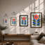 Graphic Daisy Botanical - Framed Print-1424427133-1424427135