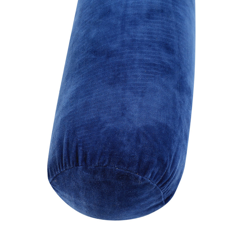 Velvet Throw Pillow, Navy
