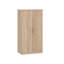 Multifunction Wardrobe With Two Doors With Six Shelves, White Color, Measurements 55 X 108 X 36 Cm-566602021