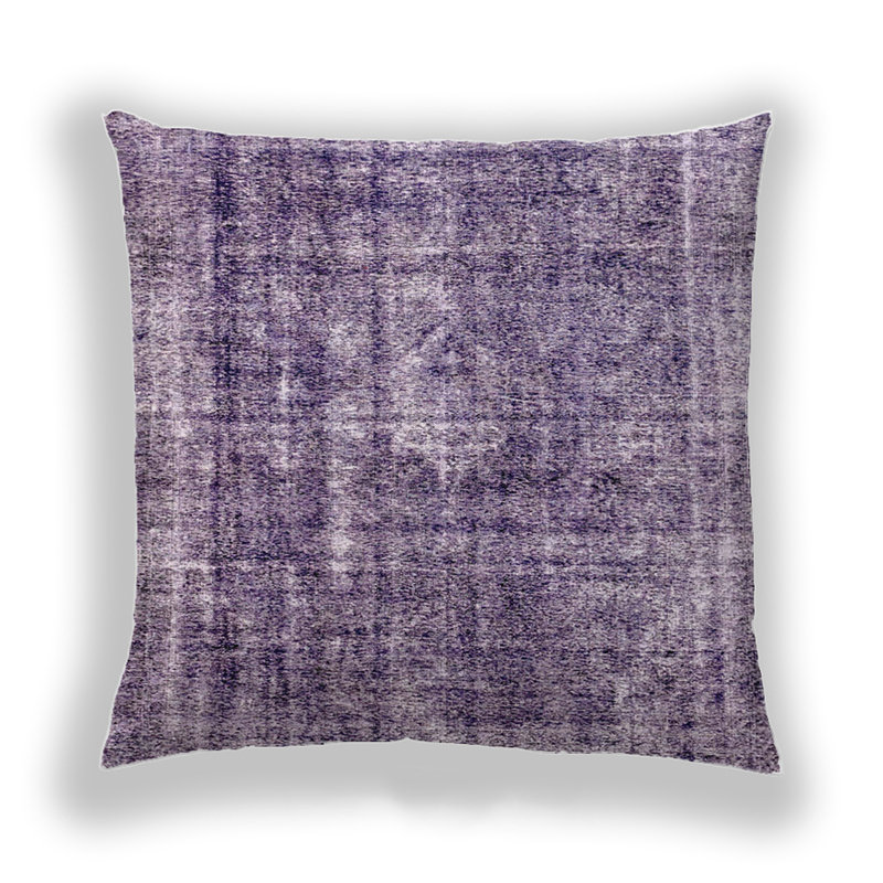 Abstract Reversible Throw Pillow, Microsuede