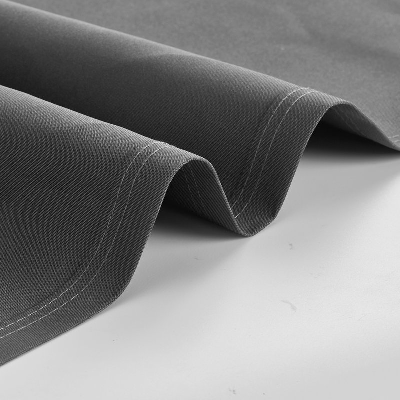 Gray 71 x 118 in. Retractable Polyester Side Awning