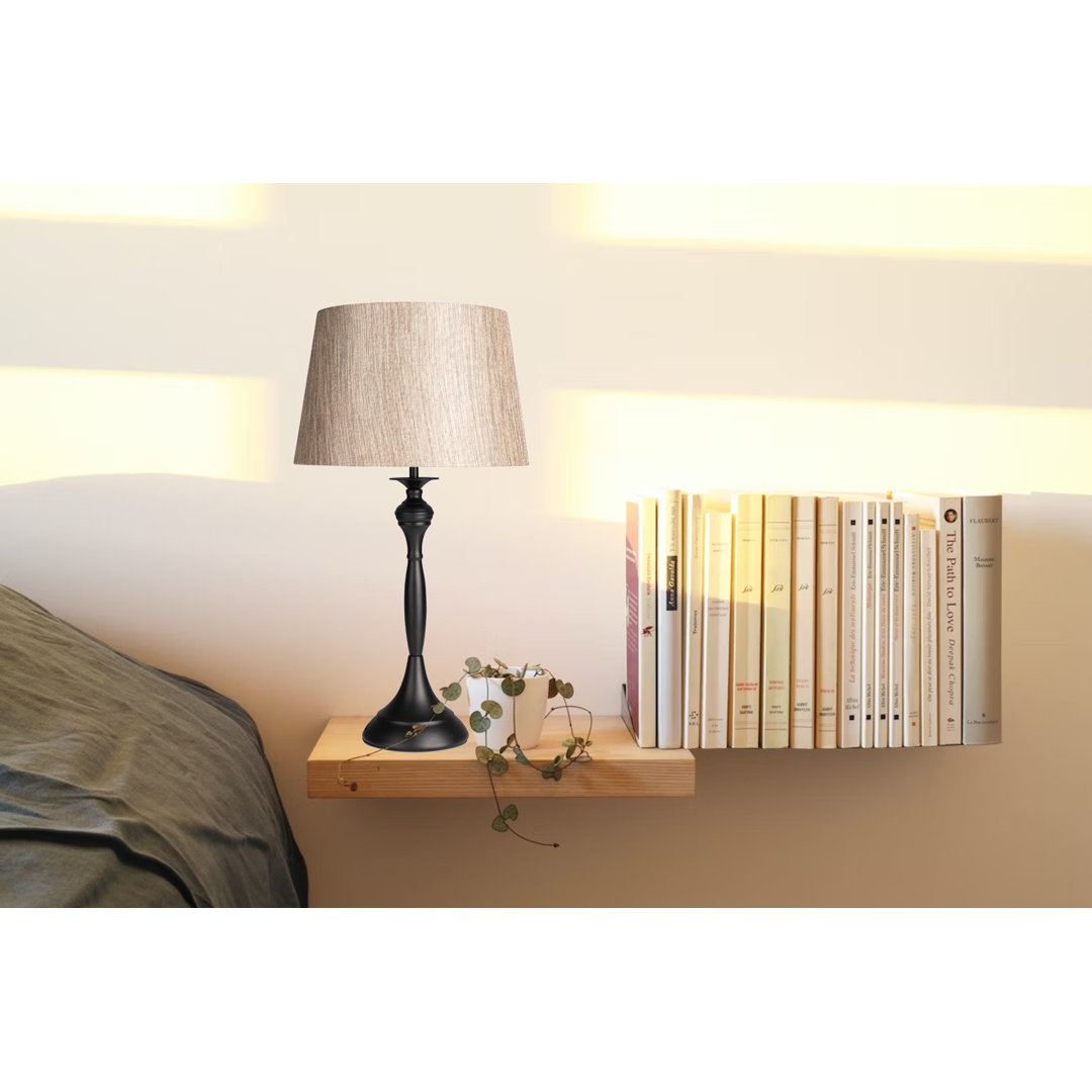 Antibes Candlestick Style Metal Table Lamp