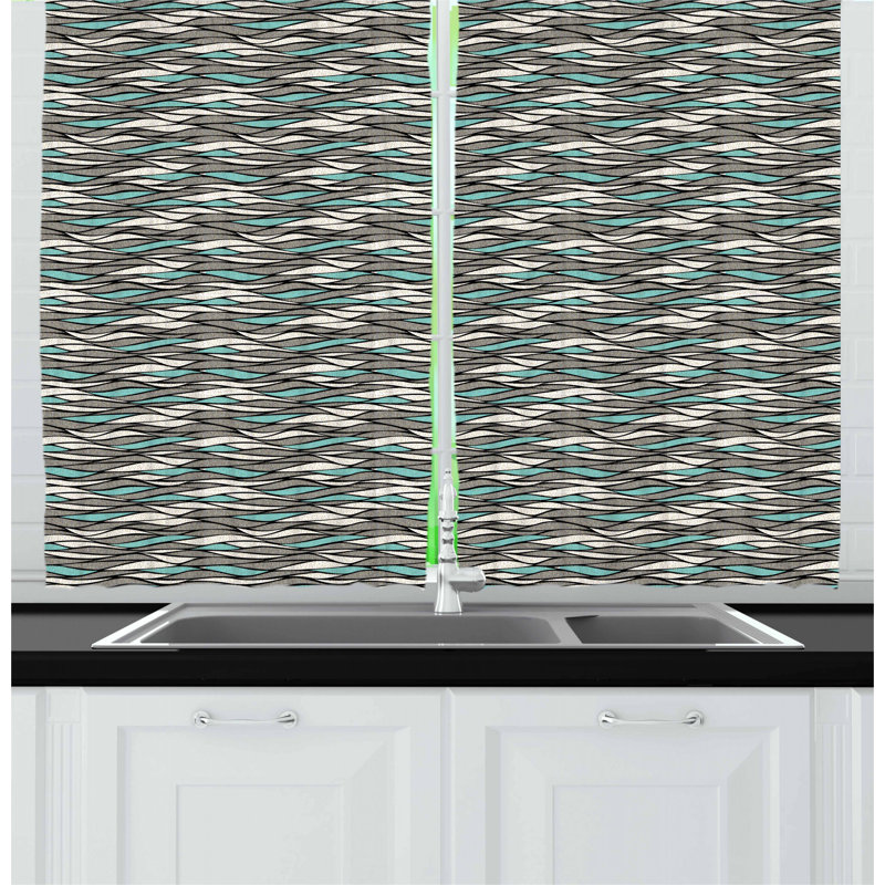 Tailored Kitchen Curtain