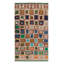 Moroccan Hand Knotted Silk Geometric Area Rug-1062444967